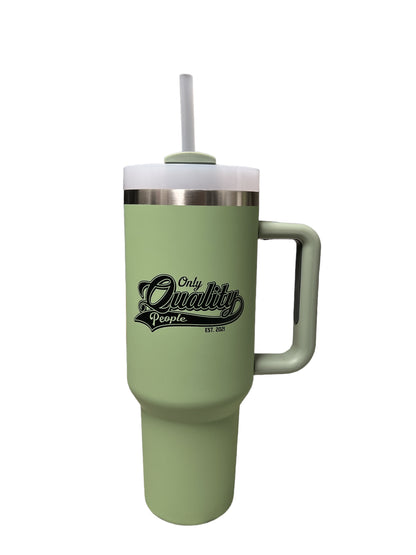 OQP 40 oz. Green Tumbler