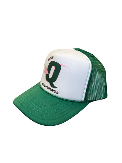 Keepin' it Q Trucker - Forest Green