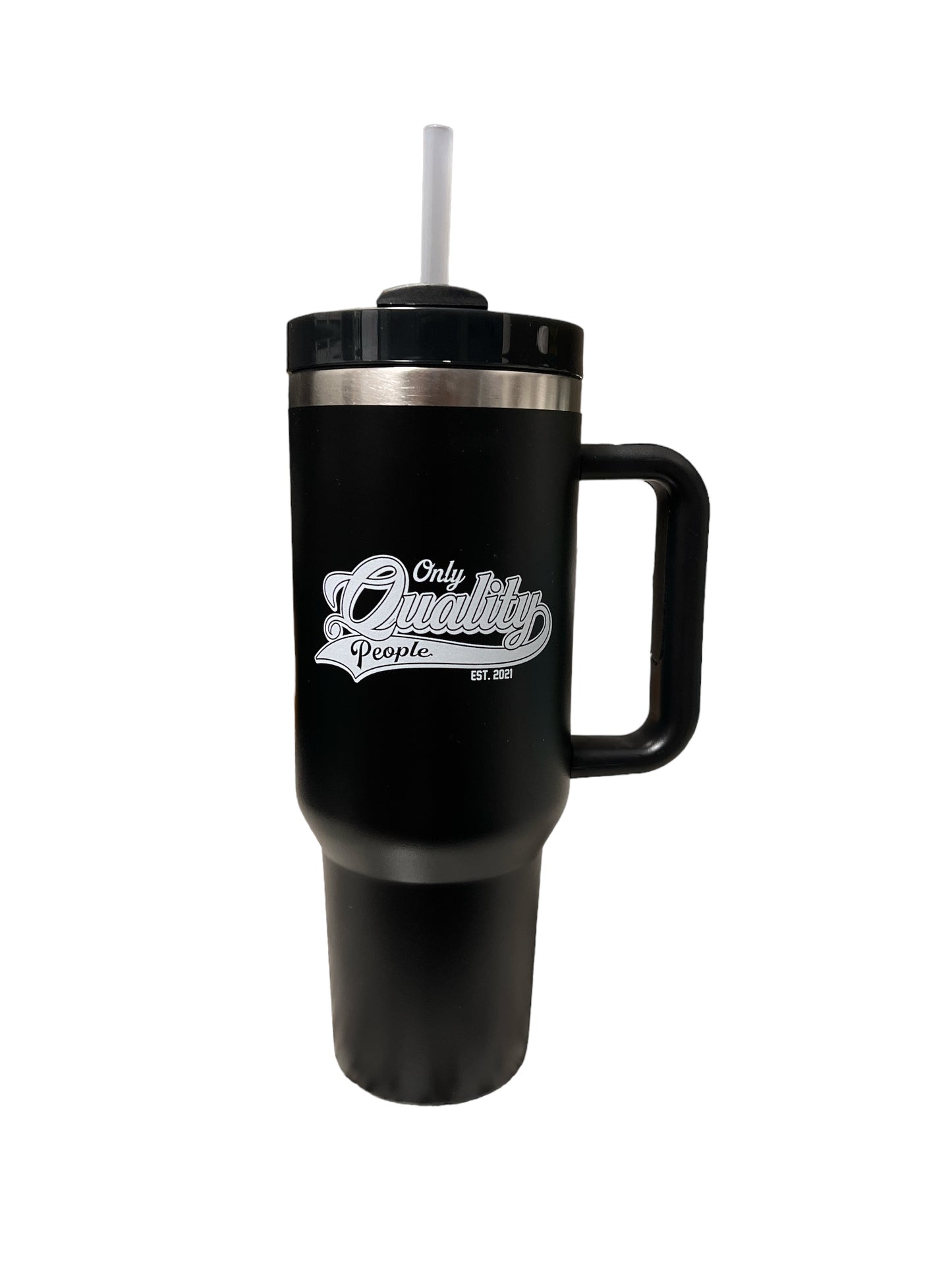 OQP 40 oz. Black Tumbler