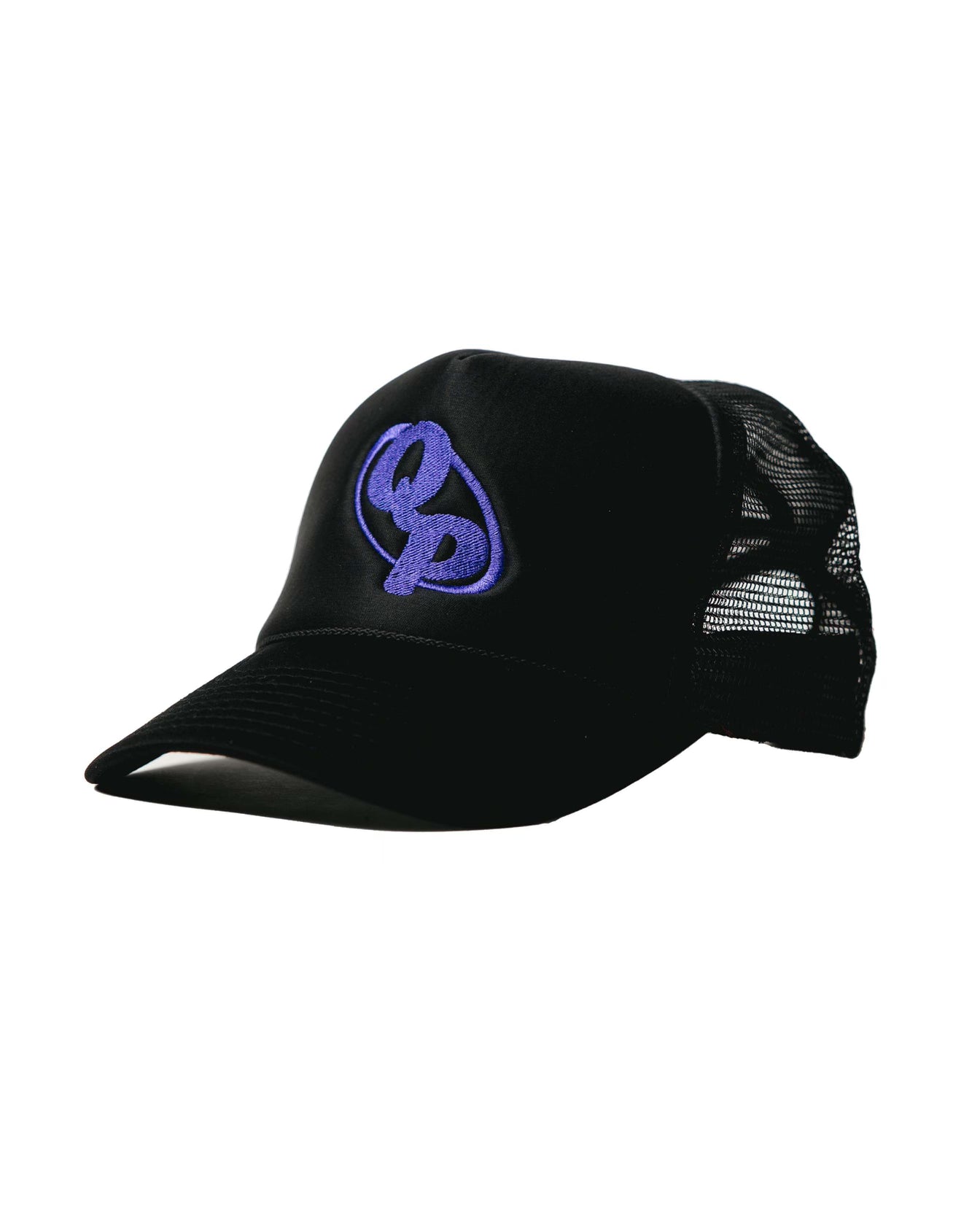 Retro OQP Trucker - Purple/Black